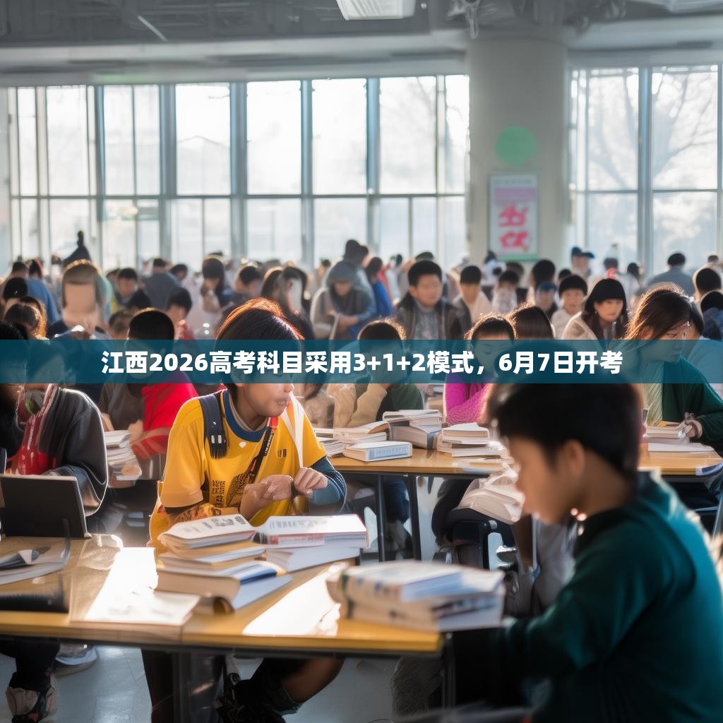 江西2026高考科目采用3+1+2模式,6月7日开考 江西2026高考科目采用3+1+2模式,6月7日开考