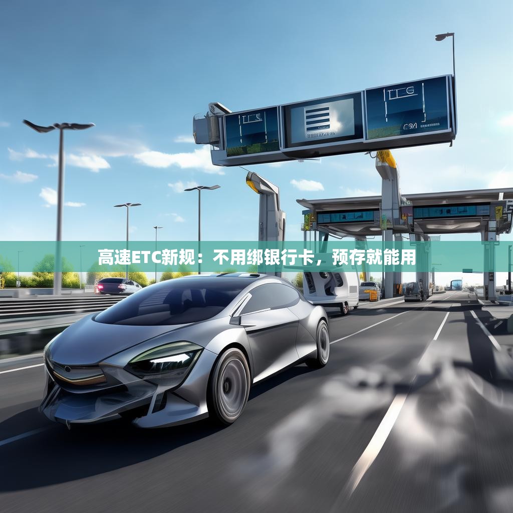 高速ETC新规：不用绑银行卡，预存就能用