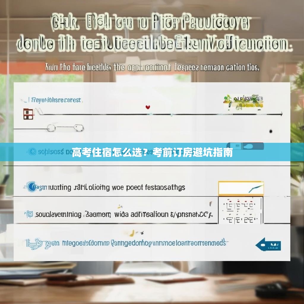 详细阅读:高考住宿怎么选?考前订房避坑指南 高考住宿怎么选?考前订房避坑指南